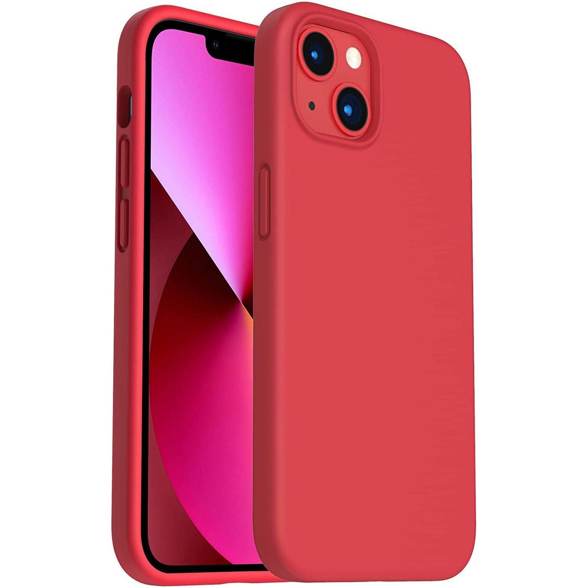 Entronix Case Compatible with iPhone 13 - Soft-Touch Liquid Silicone