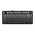 F75 Pro Wireless Mechanical Gaming Keyboard with Gasket Mount, RGB Lighting, Customized 75% Layout, and Side-Engraved PBT Keycaps - Leobog Reaper