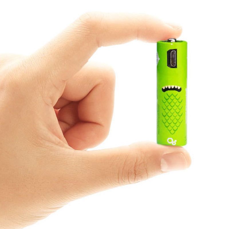 4 Pack  AAA USB Rechargeable Batteries
