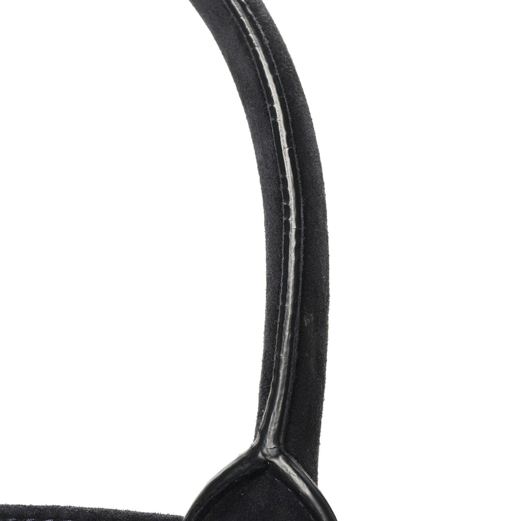 Suede Large L'Air Book Tote Black