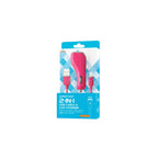 Reiko Micro Usb Car Charger With Data Usb Cable In Hot Pink