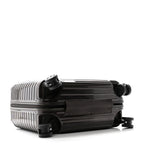 Gloss Polycarbonate Suitcase Compact Brown