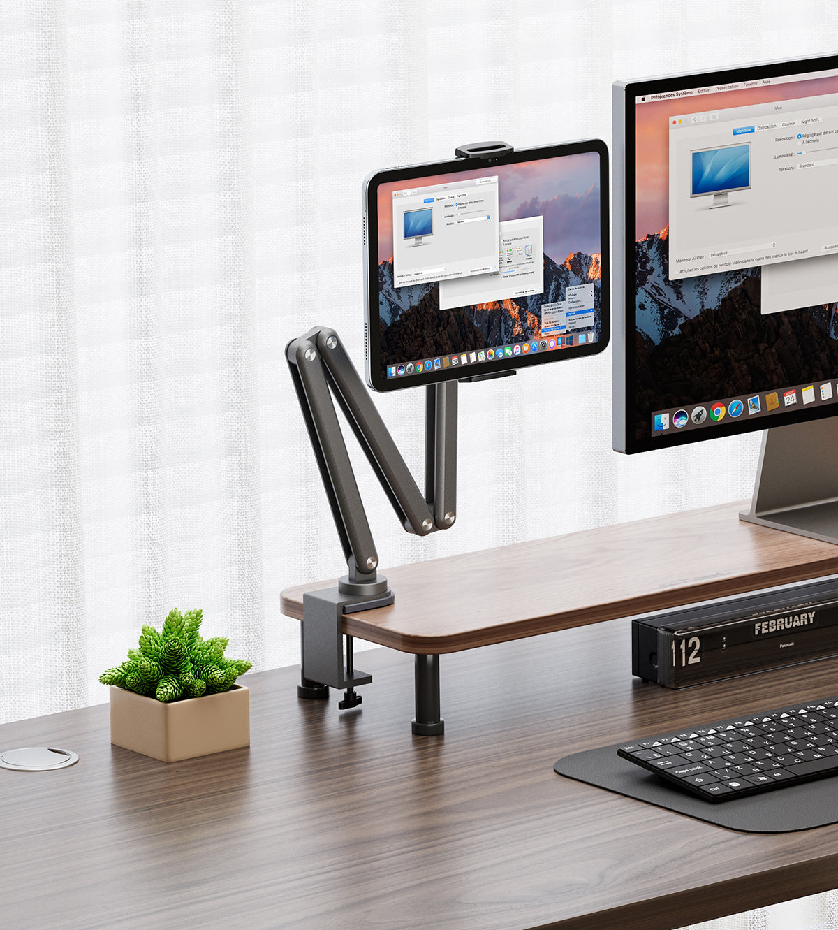 KUXIU X36 Flexible Clamp Tablet Stand