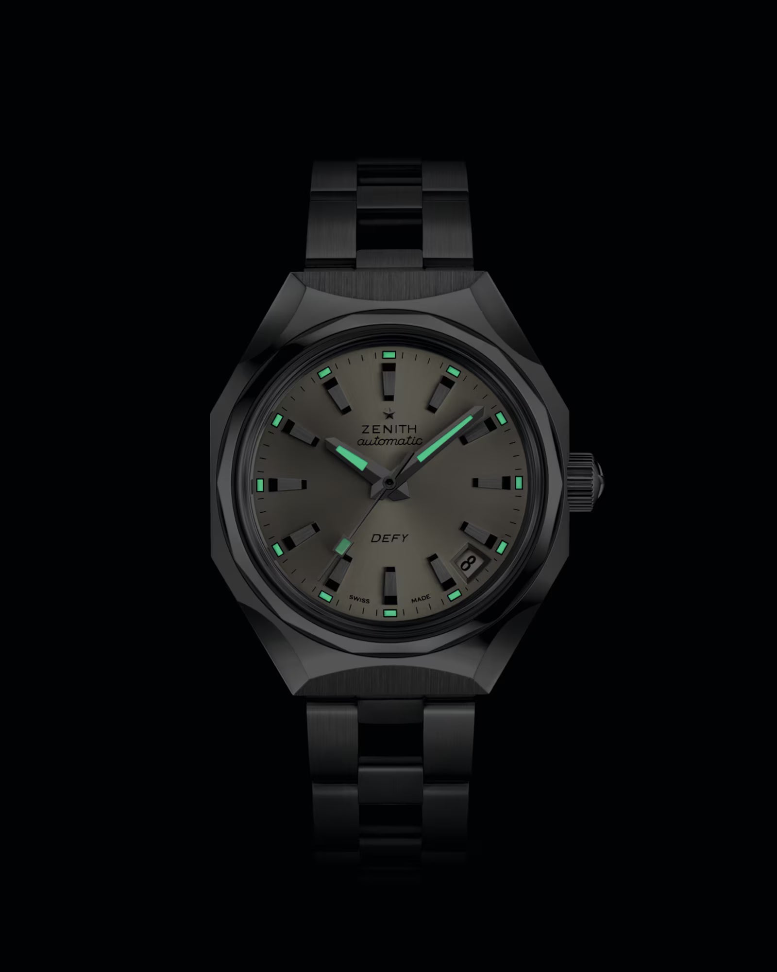 Defy Revival | 37mm, Stainless Steel, Silver Dial