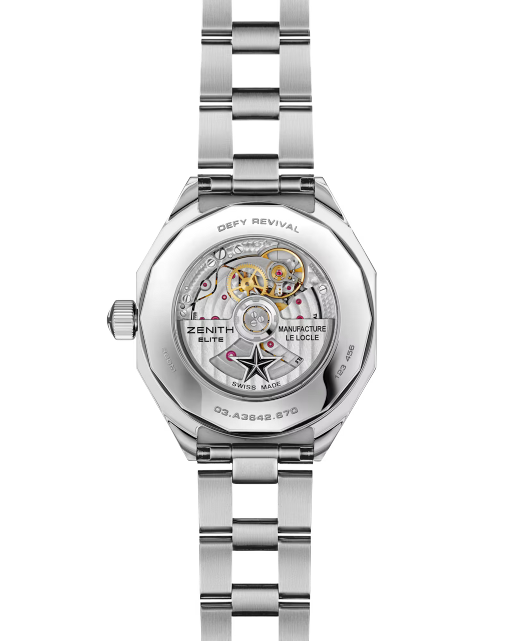 Defy Revival | 37mm, Stainless Steel, Silver Dial