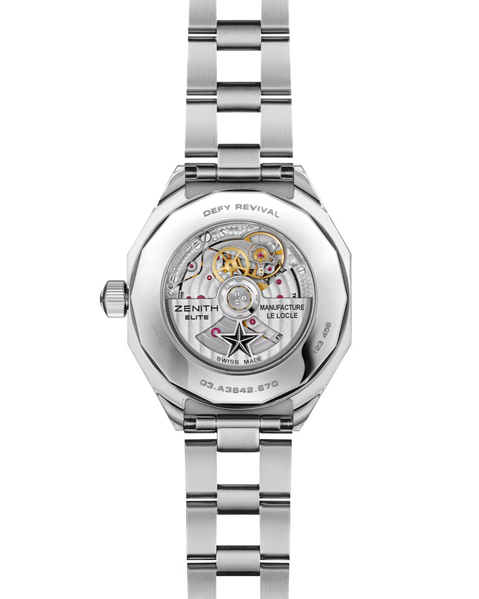 Defy Revival | 37mm, Stainless Steel, Silver Dial