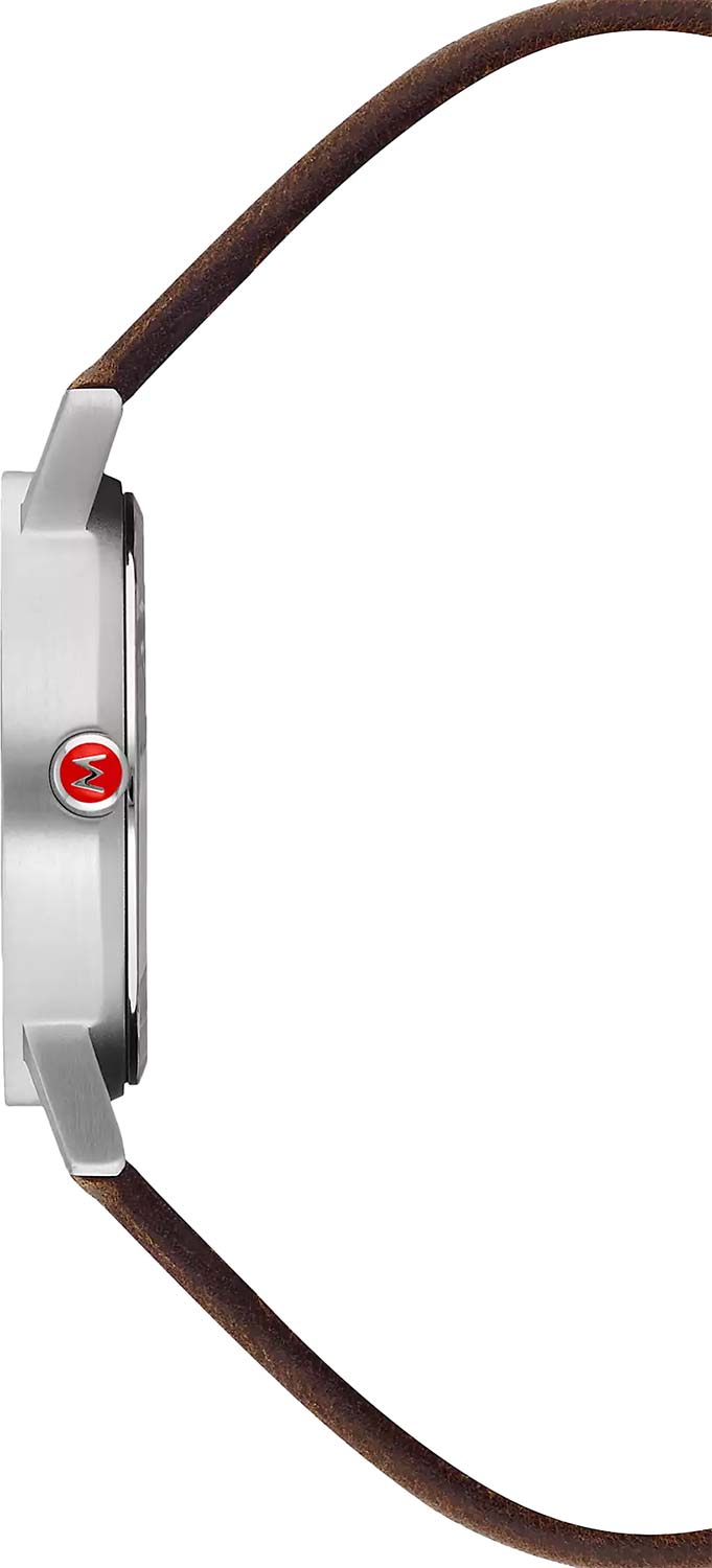 Mondaine Ladies Watch Classic White Brown