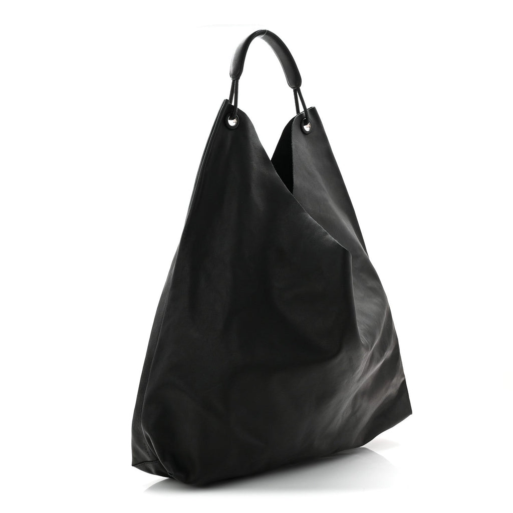 Lambskin Bindle Three Bag Black