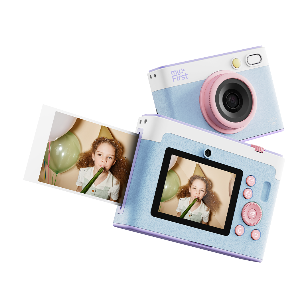 myFirst Camera Insta Lux - Full Color Instant Print Digital Camera (Cotton Candy)