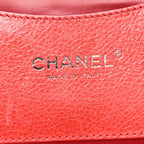 Glazed Calfskin Large On The Road Tote Pink
