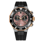 Edox Men's Watch Delfin The Original Chronograph Brown