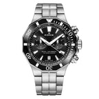Edox Men's Watch Delfin The Original Chronograph Black Steel