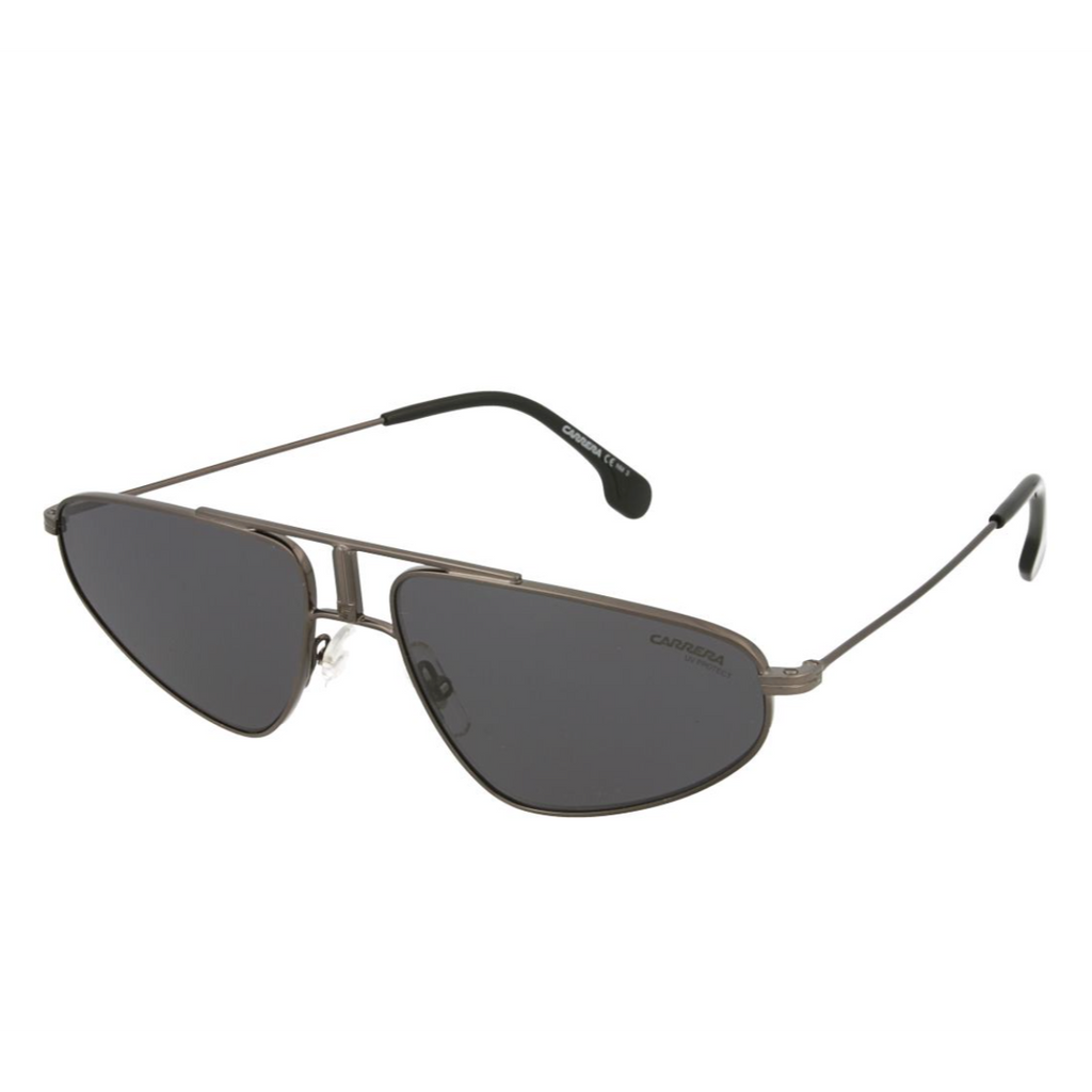 Carrera Unisex Sunglasses Angular Pilot Gunmetal/ Grey