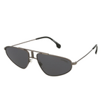 Carrera Unisex Sunglasses Angular Pilot Gunmetal/ Grey