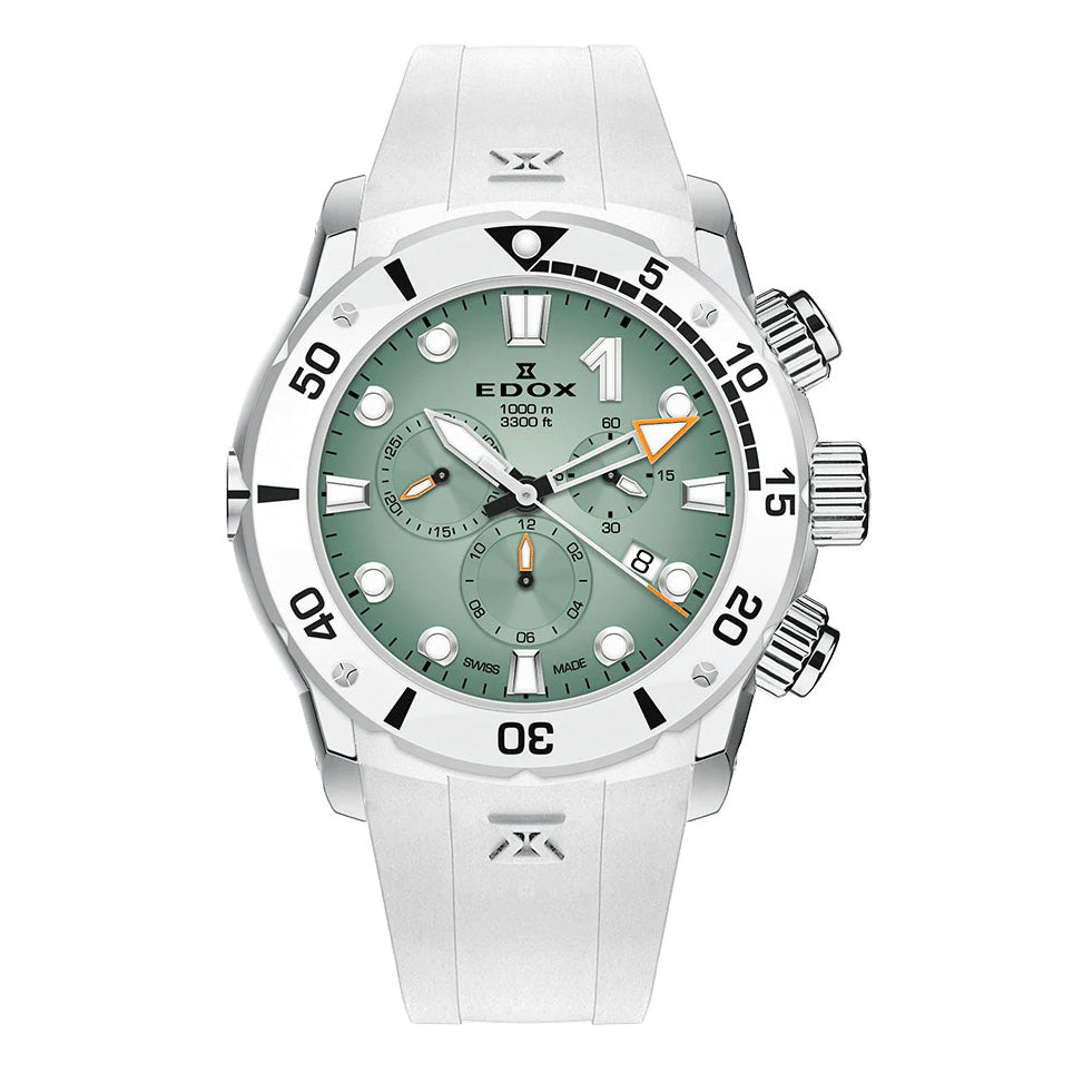 Edox Men's Watch CO-1 Chronograph Green