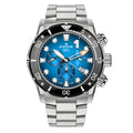 Edox Men's Watch CO-1 Chronograph Blue Titanium