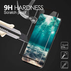 Entronix Clear Screen Protector Compatible with Galaxy Note 10 - 3-Piece Combo