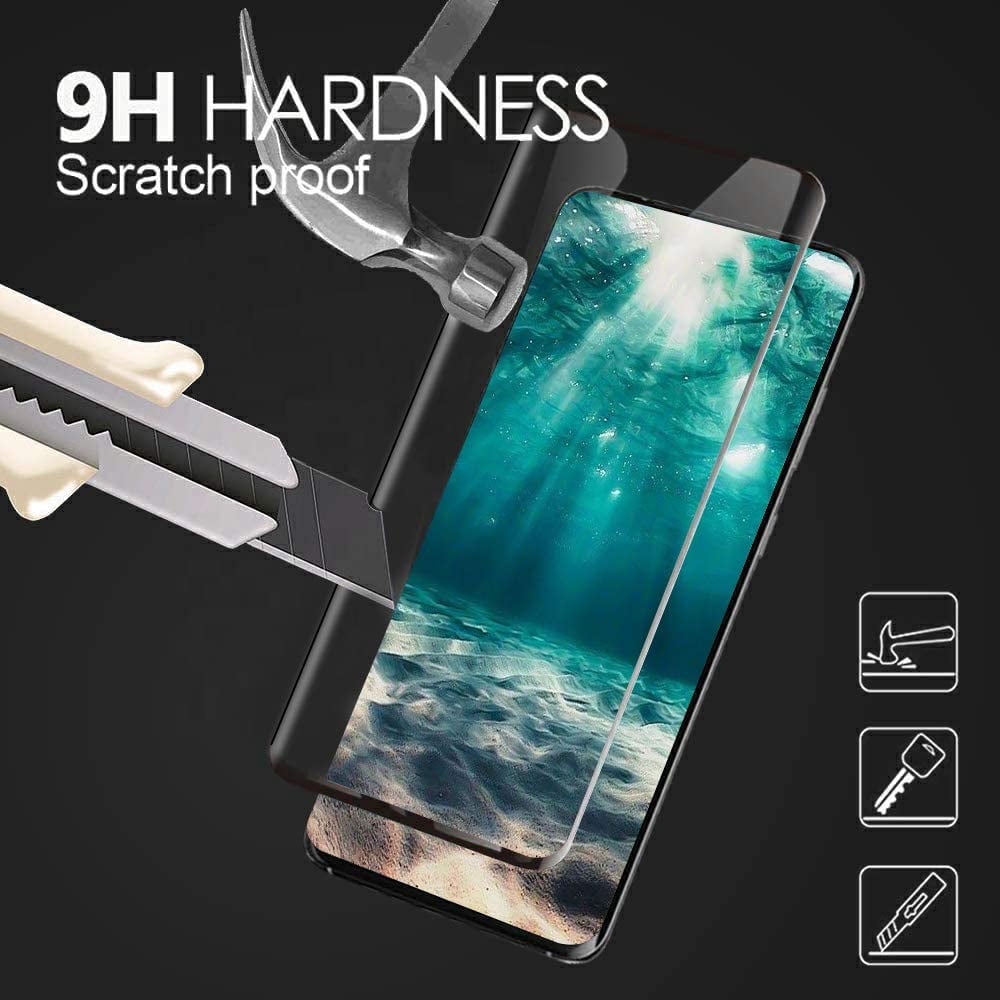 Entronix Clear Screen Protector Compatible with Galaxy Note 10 Plus - 2-Piece Combo