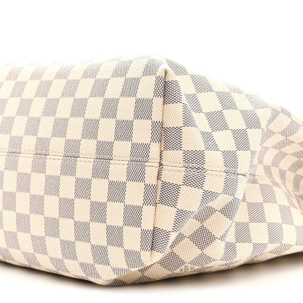 Damier Azur Graceful MM Rose Ballerine