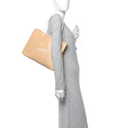 Calfskin Kraftilou Logo Tote