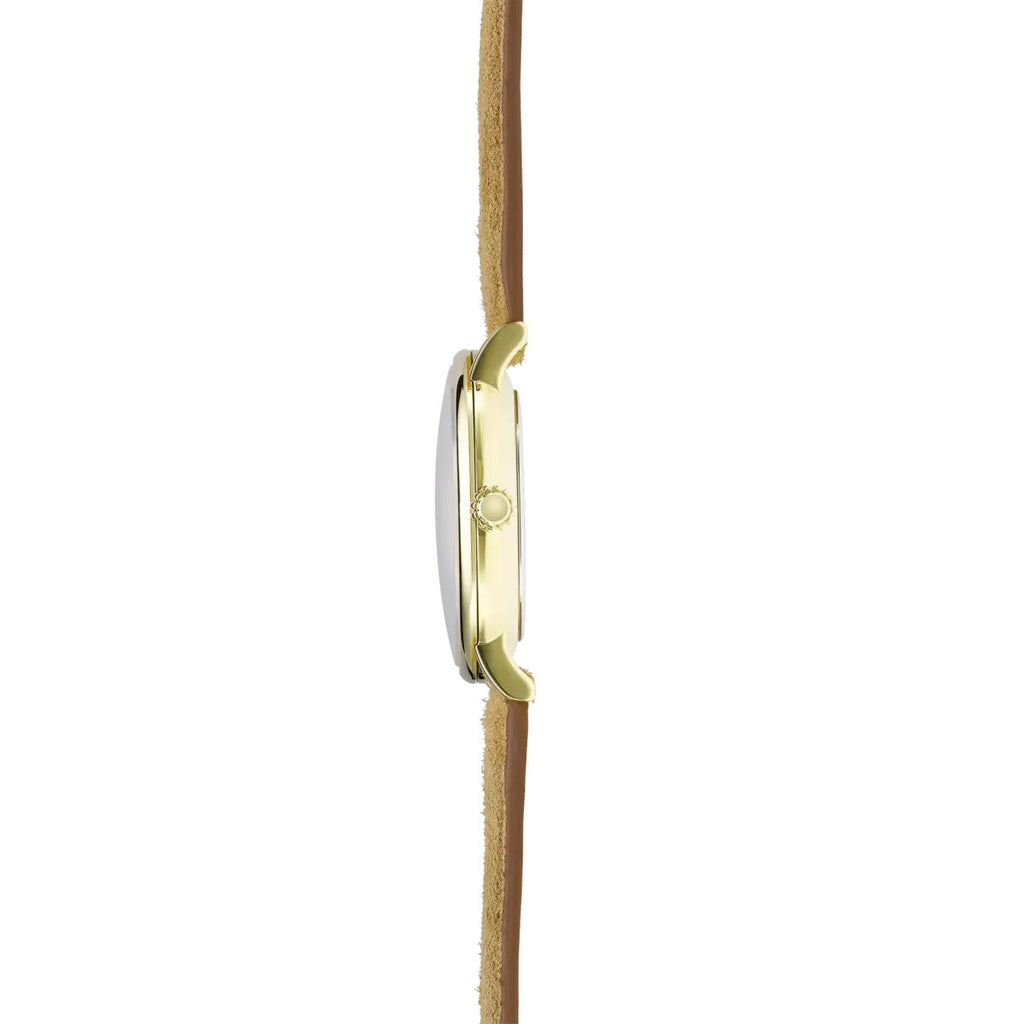 Herbelin Inspiration Ladies Suede Gold Watch