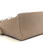 Matte Snakeskin Extra Pocket L27 Grey