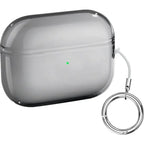 SAHARA - Hybrid Flex Series Case for Apple AirPods Pro (2nd Generation) - Transparent Black