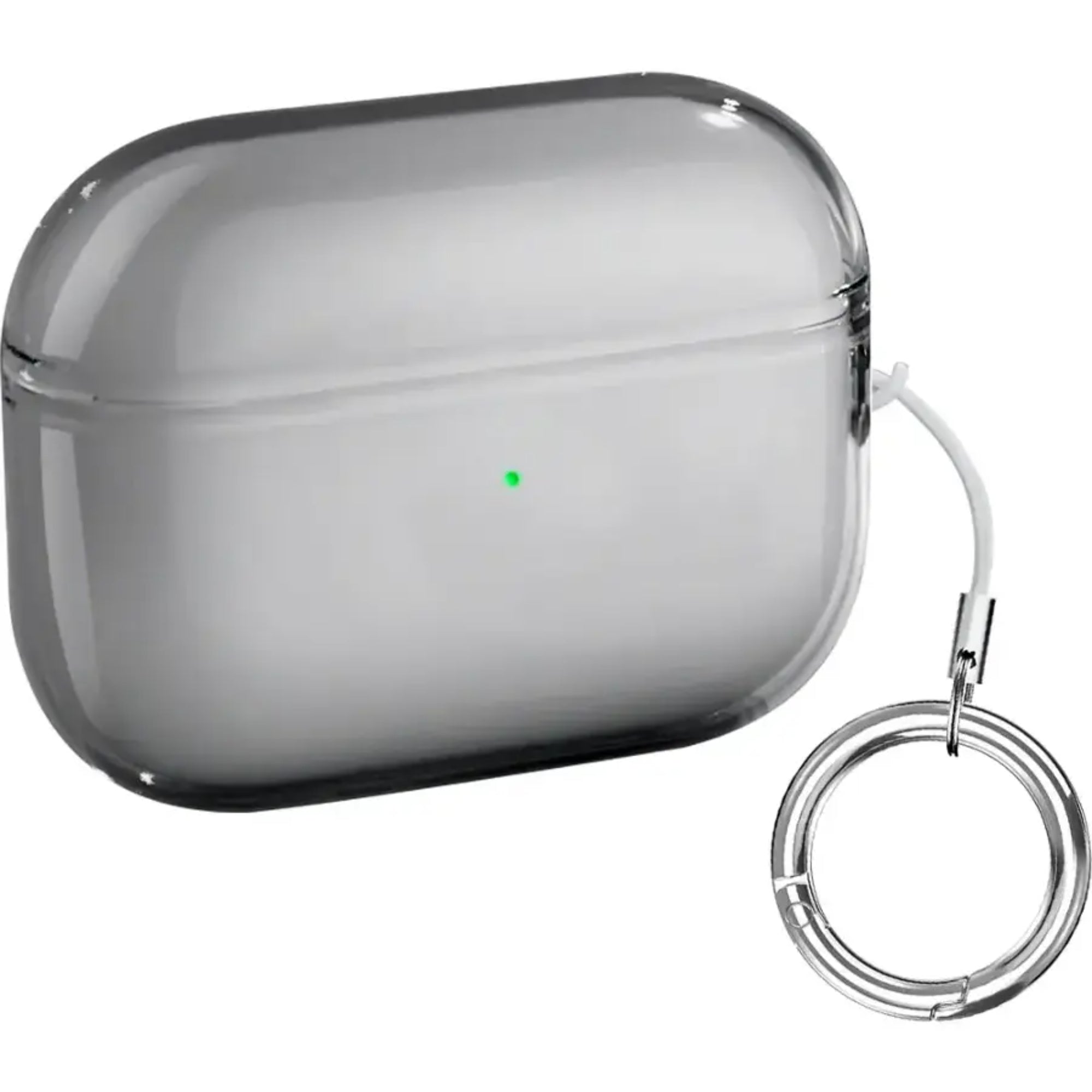 SAHARA - Hybrid Flex Series Case for Apple AirPods Pro (2nd Generation) - Transparent Black