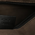 GG Supreme Monogram Flat Messenger Bag Beige Black New Acero
