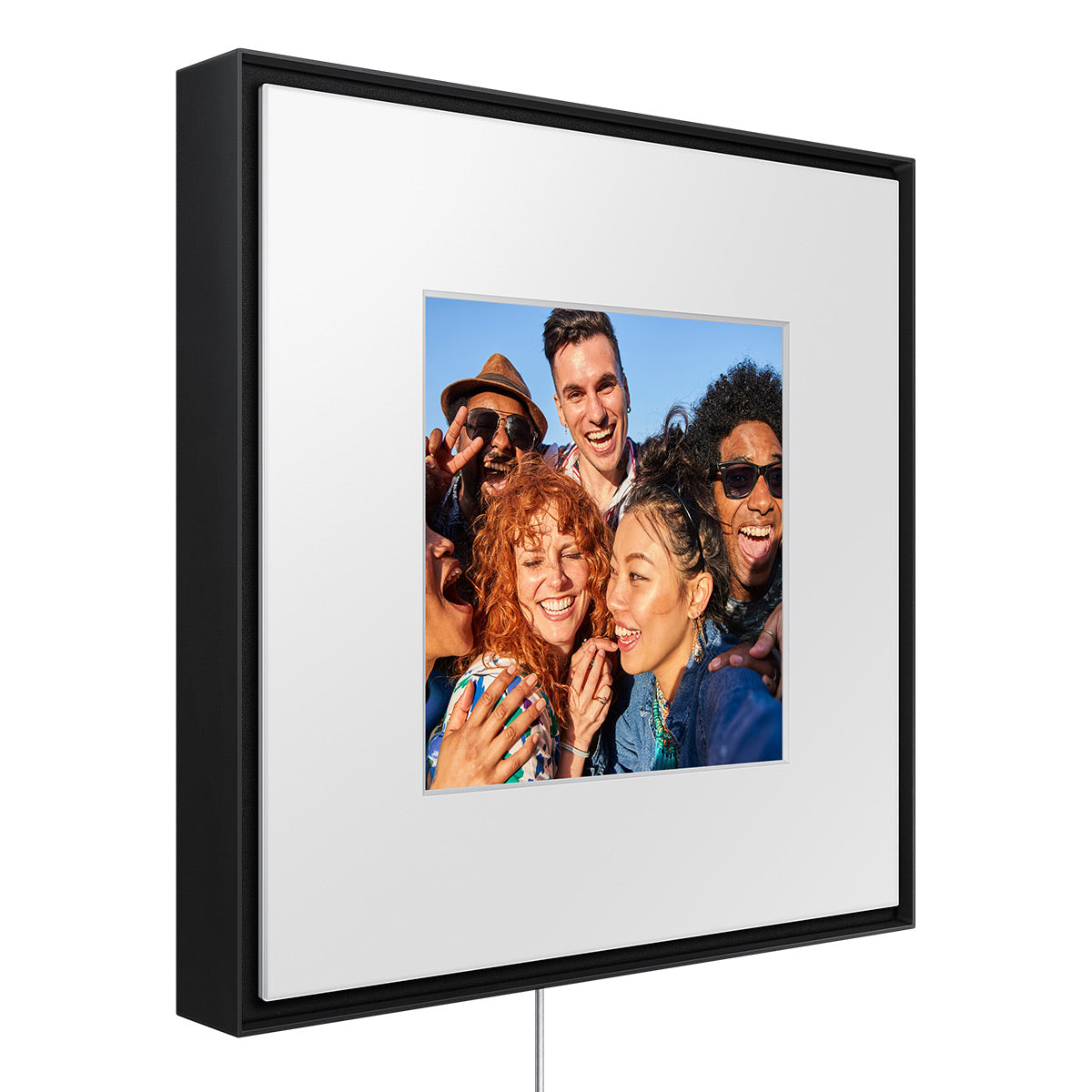 Samsung HW-LS60D Music Frame Bluetooth Speakers with Wall Mount - Pair