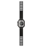 KUXIU Black Stainless Steel Magnetic Apple Watch Band