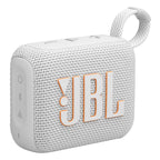 JBL Go 4 Ultra Portable Bluetooth Speaker Bundle with gSport Silicone Sleeve (White)