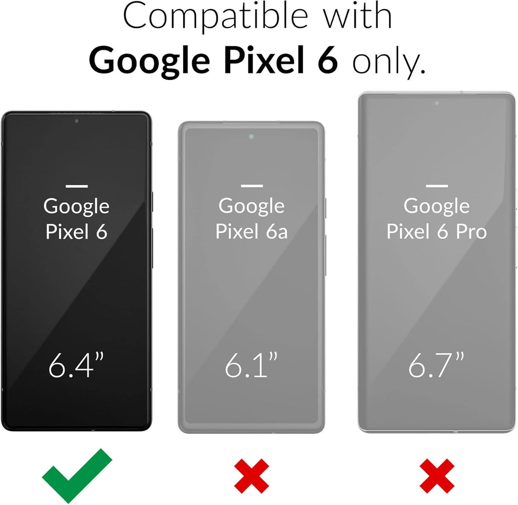 Entronix Case Compatible with Pixel 6 - Triple-Layer Heavy Duty Protection