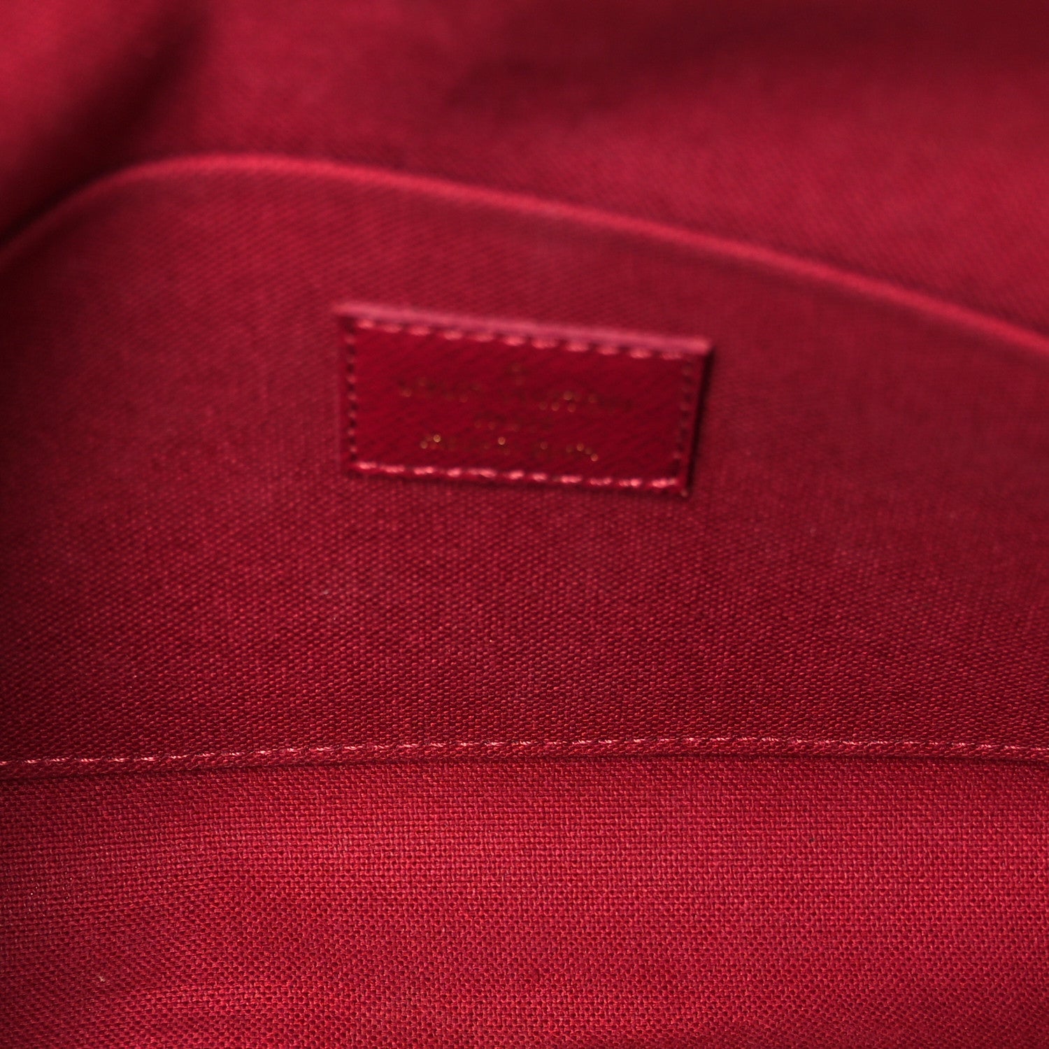 Monogram Pochette Felicie Chain Wallet Fuchsia