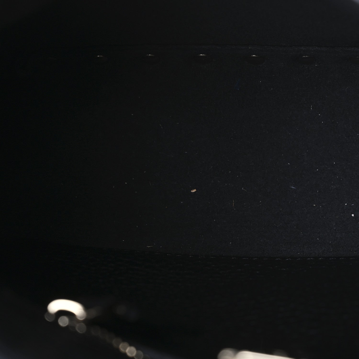 Pebbled Calfskin Mini Rockstud Flip-Lock Messenger Bag Black