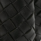 Nappa Intrecciato Medium Andiamo Shoulder Bag Black