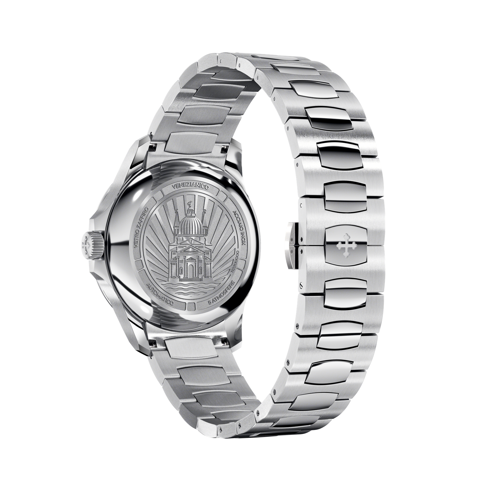Venezianico Redentore 36 Diamond Women’s Automatic White Mother-of-Pearl Watch