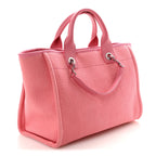 Mixed Fibers Small Deauville Tote Pink