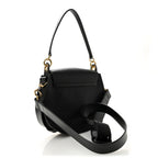 Grained Calfskin Large Tess Bag Black
