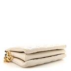 Lambskin Embossed Monogram Coussin PM Beige Cream