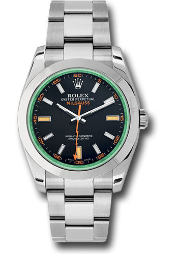 Rolex Steel Milgauss - Black Dial