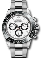 Rolex Steel  Daytona 40  - White Panda Index Dial - 116500LN