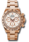 Rolex Everose Gold Cosmograph Daytona 40 Watch - Ivory Index Dial - 116505 i