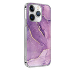 SAHARA - Inspire Series Purple Marble Case - iPhone 15 Pro - CP00461