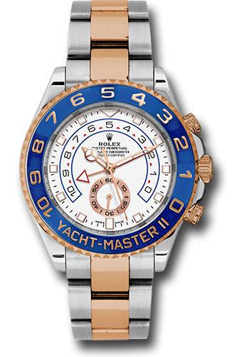 Rolex Steel Yacht-Master II 44  - White Dial - 116681