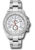 Rolex White Gold Yacht-Master II 44  - White Dial - 116689