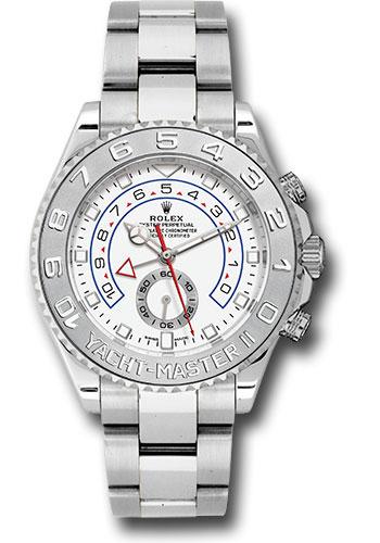 Rolex White Gold Yacht-Master II 44  - White Dial - 116689