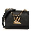 Epi Twist Shoulder Bag PM Black