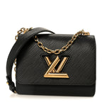 Epi Twist Shoulder Bag PM Black