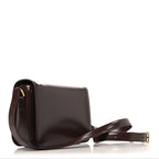 Shiny Calfskin Medium Triomphe Chestnut